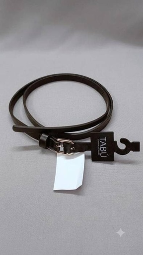 [5206663230128] TABU FAJA DELGADA HEBILLA OVALADA PEQUEÑA   