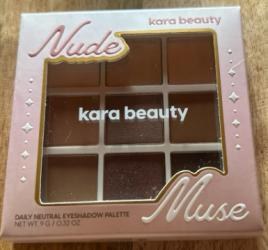 [810112884548] KARA BEAUTY DAILY NEUTRAL EYESHADOW PALETTE NUDE
