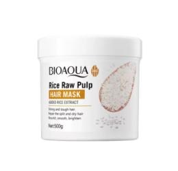 [6976068951810] BIOAQUA RICE RAW PULP HAIR MASK 500G