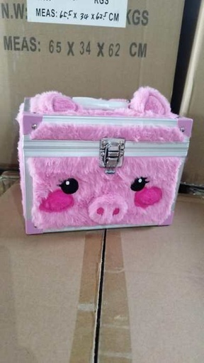 [3692025062117] BELLAS MALETA MINI PELUCHE CHANCHITO