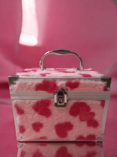 [3692025062124] BELLAS MALETA MINI PELUCHE CORAZON NHL34