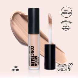 [816180024718] MOIRA Mega Waterproof Concealer ( #1.50 Cream )