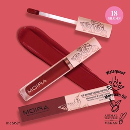 [840222300102] MOIRA Lip Divine Liquid Lipstick (016, Sassy)