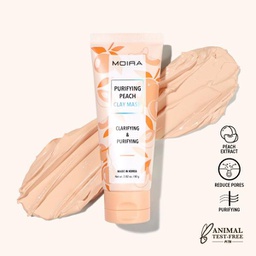 [840222304056] MOIRA PURIFYING PEACH CLAY MASK