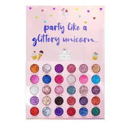 [782353020309] Italia Deluxe Unicorn Party Glitter Palette