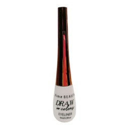 [01 SNOW] Xime Beauty -Draw in Colors  Liquid Eyeliner 01 Snow white