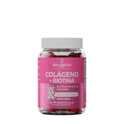 [7503023641470] BELABEAR Colágeno + Biotina Sin Azúcar 60 Gomitas