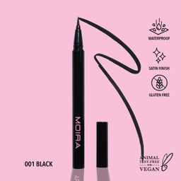 [840222300751] MOIRA Precision Liquid Liner (001, Black)