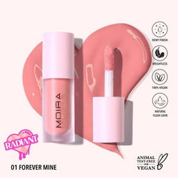 [840222306388] Moira Love Steady Liquid Blush (001, Forever Mine)