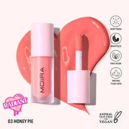 [840222306401] Moira Love Steady Liquid Blush (003, Honey Pie)