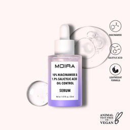 [840222308818] Moira 10% NIACINAMIDE &amp; SALICYLIC ACID OIL CONTROL SERUM